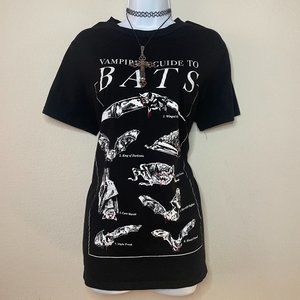 dolls kill tricks n treats vampire guide to bats tshirt dress